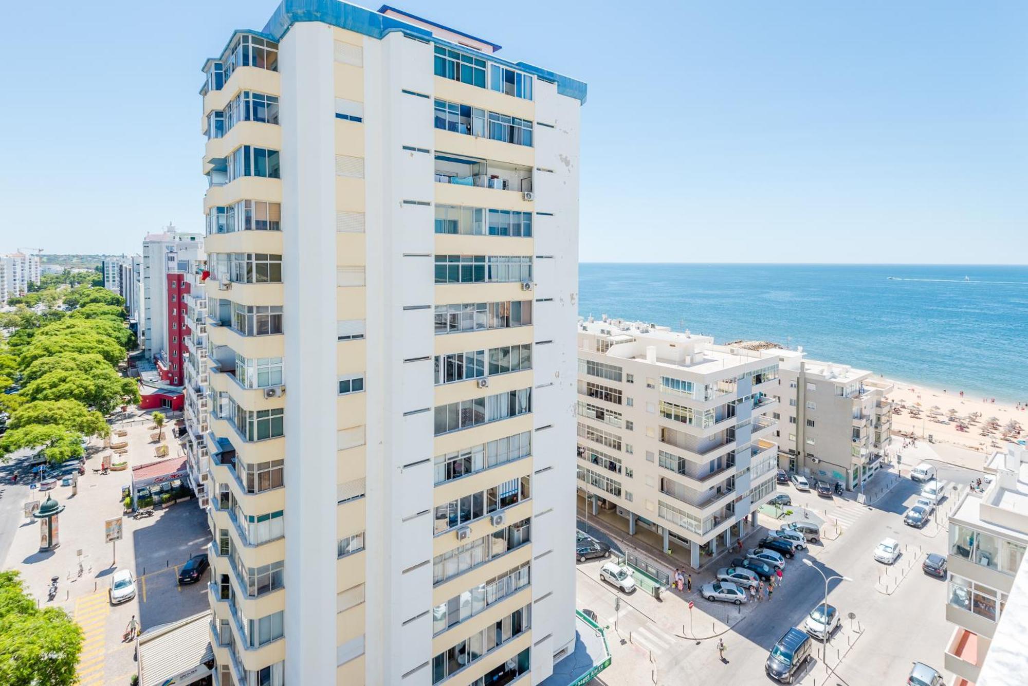 Ferienwohnung Vista Mar Quarteira Exterior foto